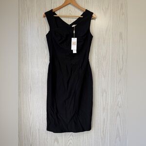 Belle Poque Black Vintage Inspired Dress - Size M, NWT